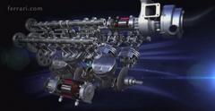 Ferrari Flaunts Its 1.6-Liter Turbo V-6 Ahead of 2014 Formula 1 Season